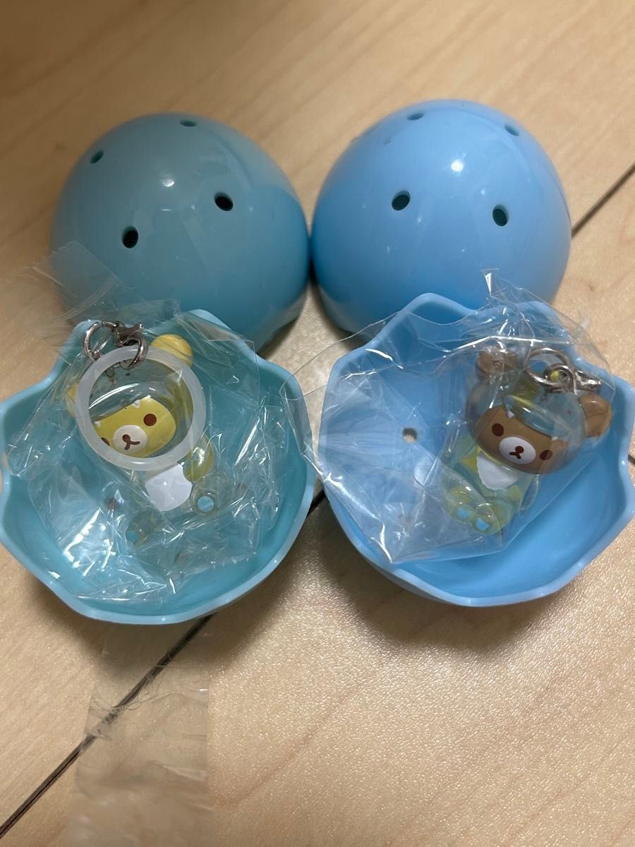 懒懒熊穿玩偶花样滑冰首饰2个套装