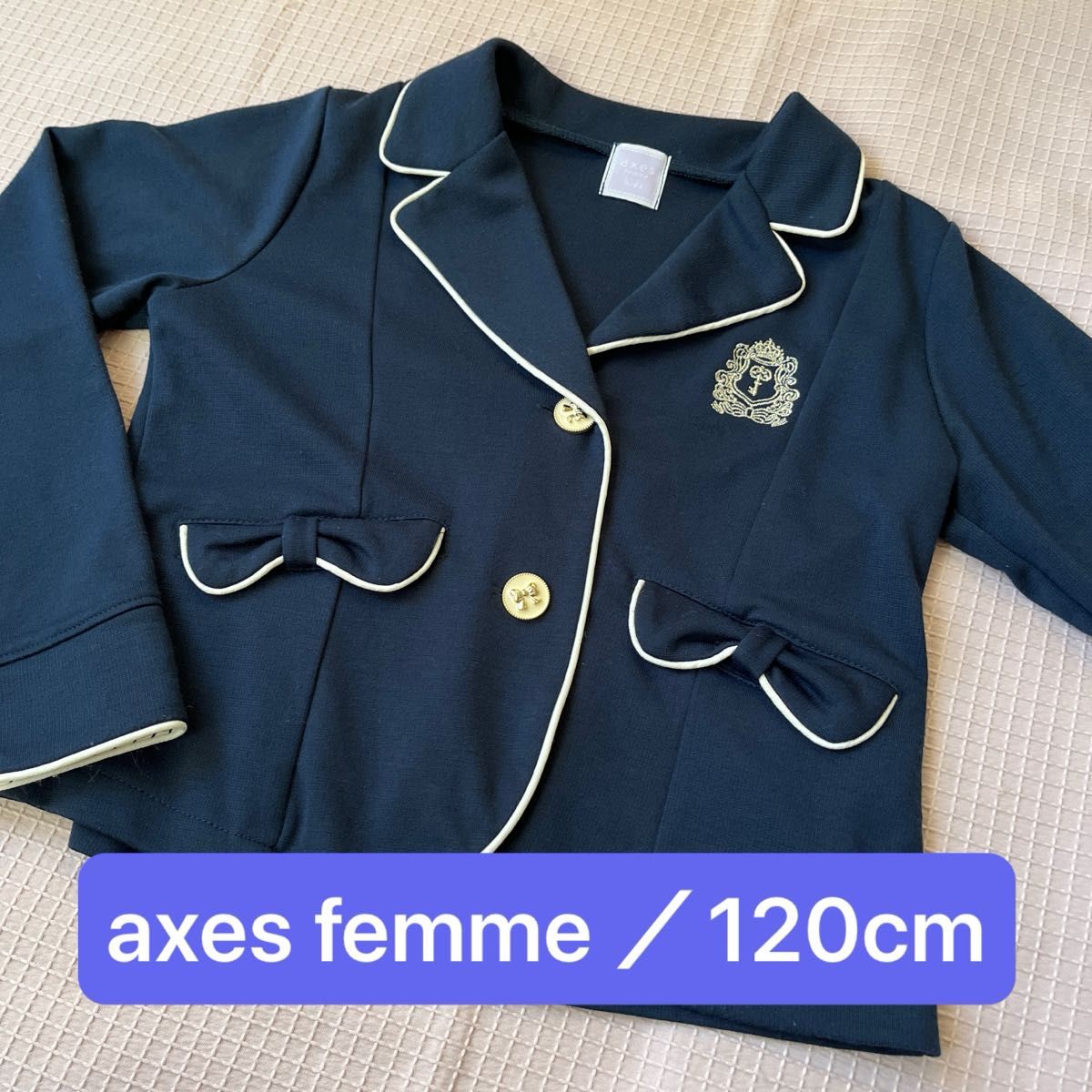 axes femme/ axes femme 儿童120cm女童礼服外套
