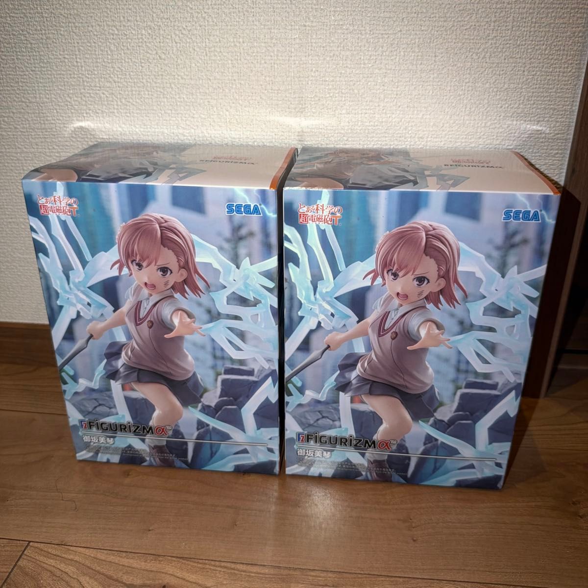 A Certain Scientific Railgun T FIGURIZMα Misaka Mikoto Figure 2-Pack