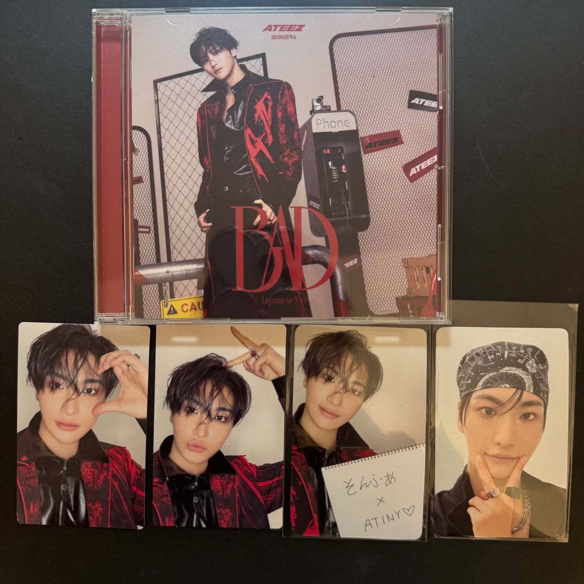 ATEEZ BAD 日本版 成化 SEONGHWA