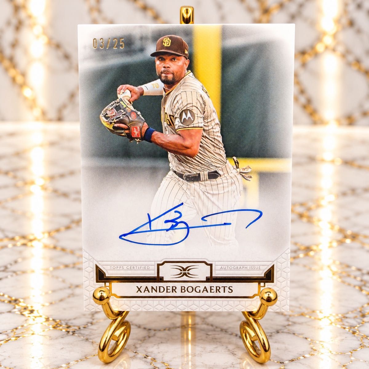 【限定25张】赞德 · 博加茨Topps 526tive亲笔签名