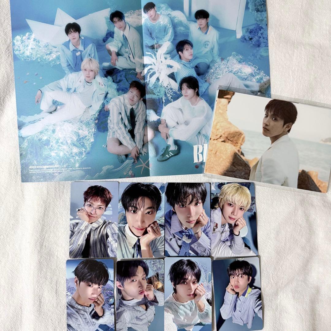 ATEEZ BLUE DRIFT相册附带特雷卡明信片海报