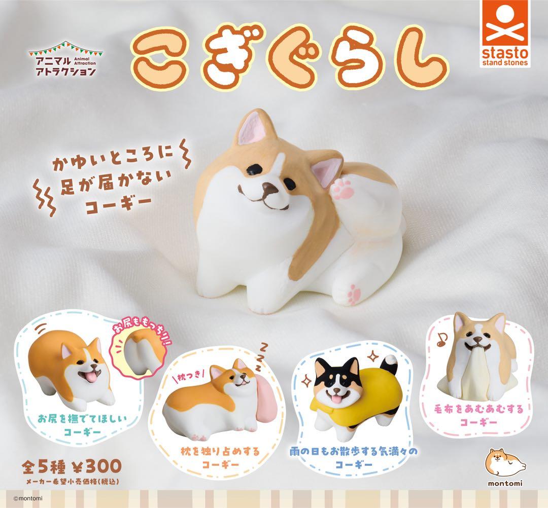 Corgi Life Corgi Figure Set of 5 Complete Gacha