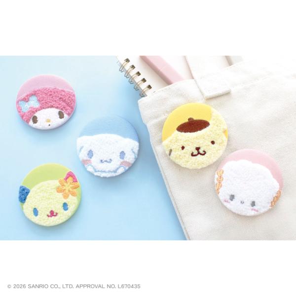 Sanrio Goods Can Badge Teas Factory Secret Mokoko Boa Can Badge BOX Set All 10 Complete Maker Official