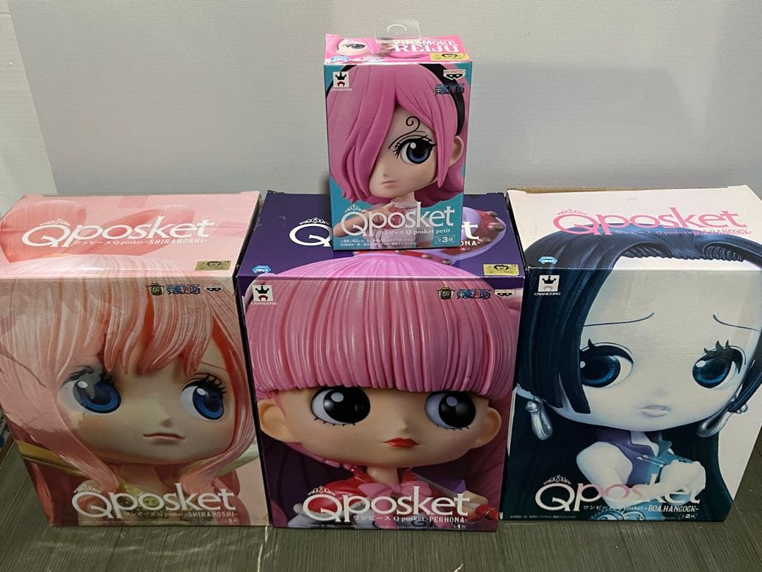 [Unopened] One Piece Qposket Figure 4-Piece Set (Individual Sales Available)
