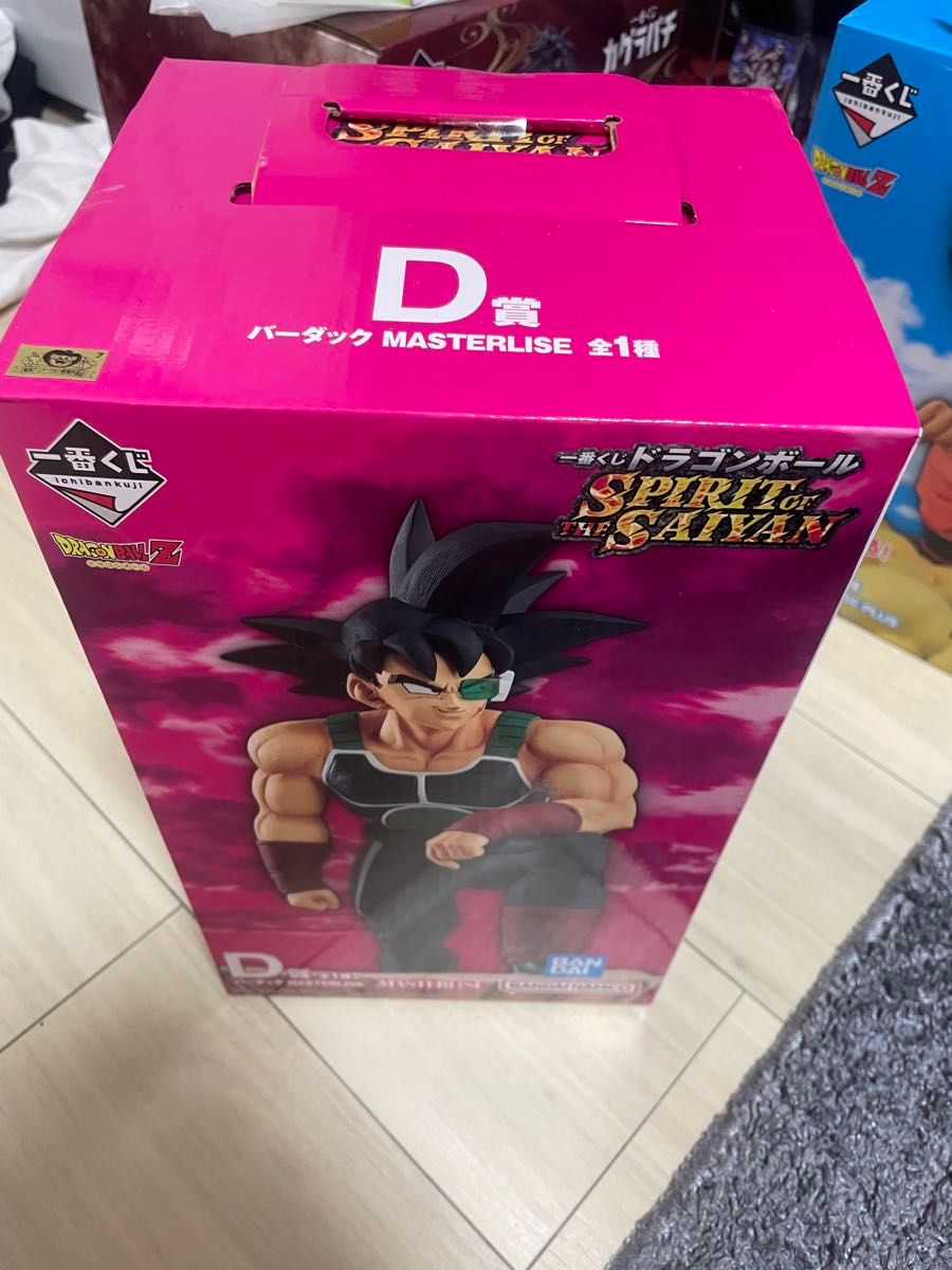一番赏 龙珠 THE SPIRIT OF THE SAIYAN D奖 巴达克 手办 MASTERLISE