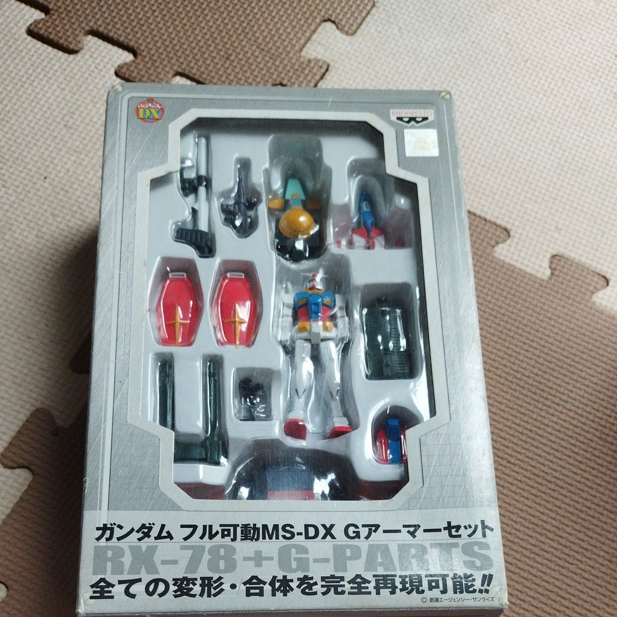 万代 高达 全可动MS-DX G装甲套装 RX-78+G部件