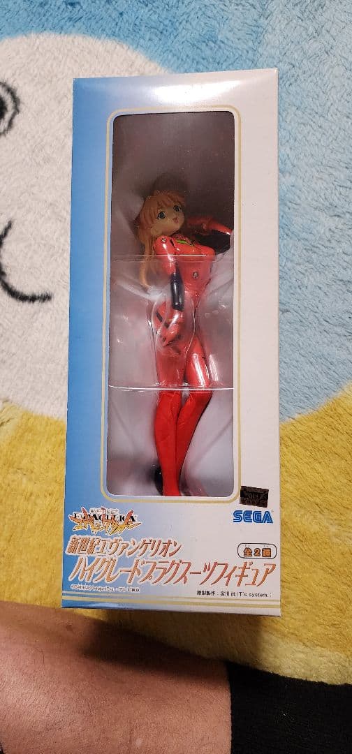 超大号!新世纪福音战士 高级插件服手办 明日香
