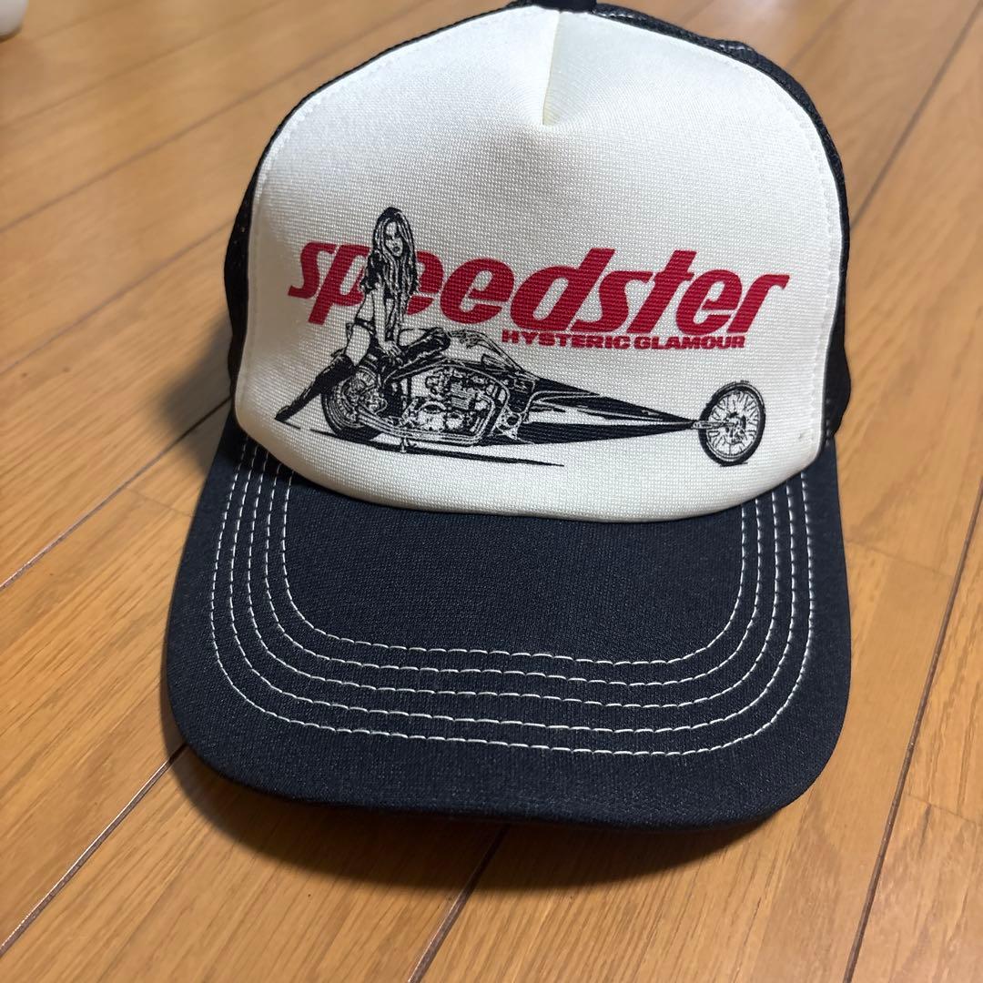 HYSTERIC GLAMOUR 速车型网眼棒球帽
