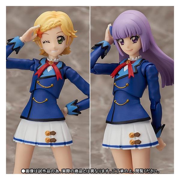 S.H.Figuarts 氷上スミレ、新条ひなき(冬制服ver.)セット『アイカツ!』 【魂ウェブ商店限定】