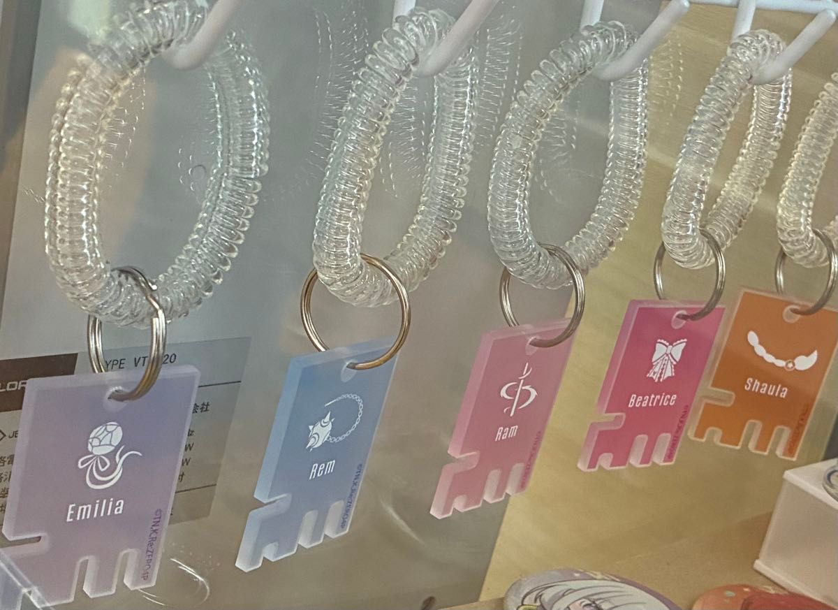 【可散装销售】locker key风ackey全五种套装零大黑汤Re: 从零开始的异世界生活合作温泉ver。
