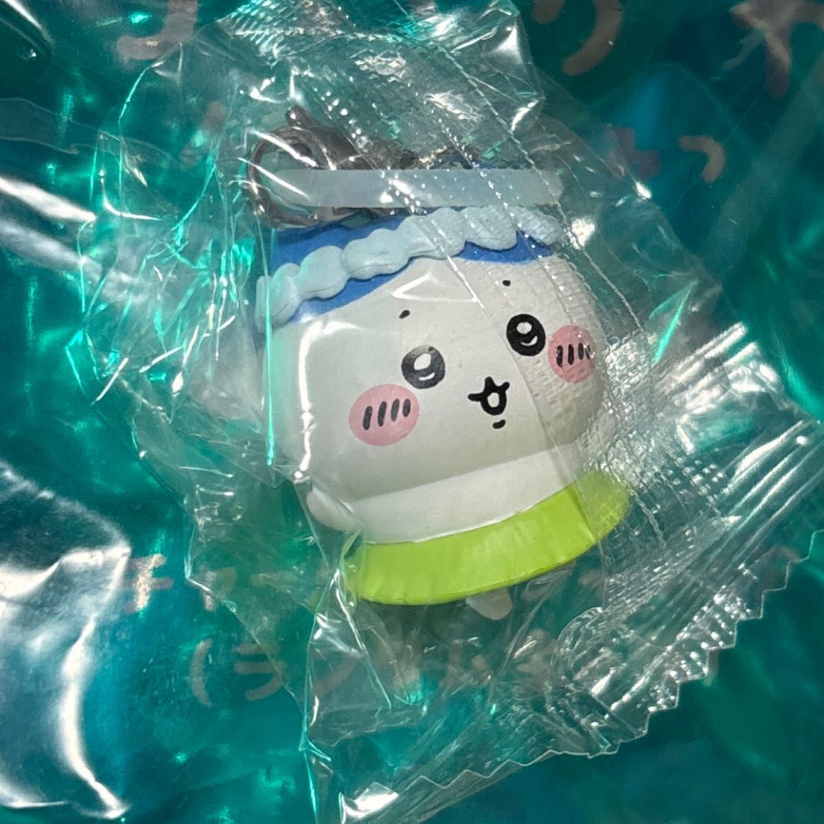 Chiikawa: The Secret of Mermaid Island Movie Attendee Benefit Charm Mini Figure Hachiware Bookmark Charm Bookmark Accessory