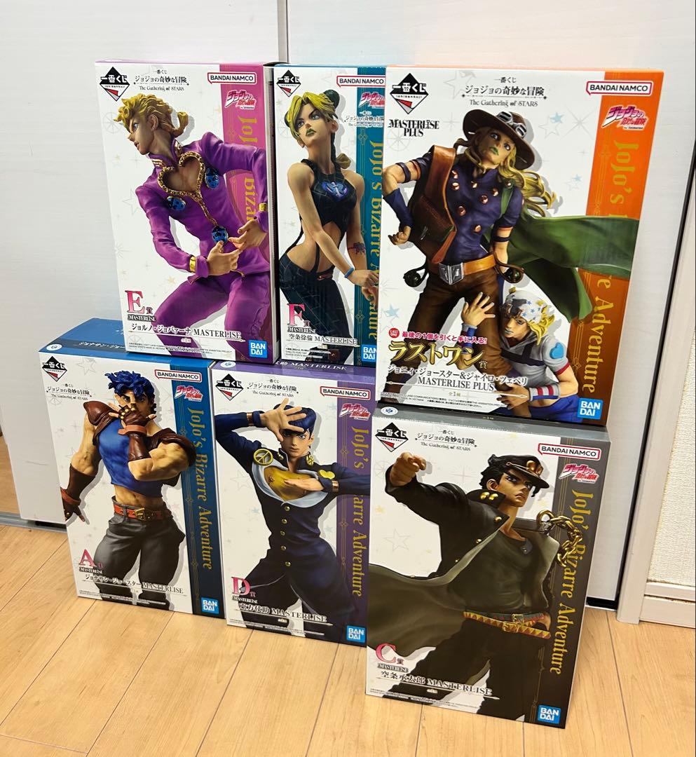 【【新品未开封】JOJO一番赏 手办6种 半套合售