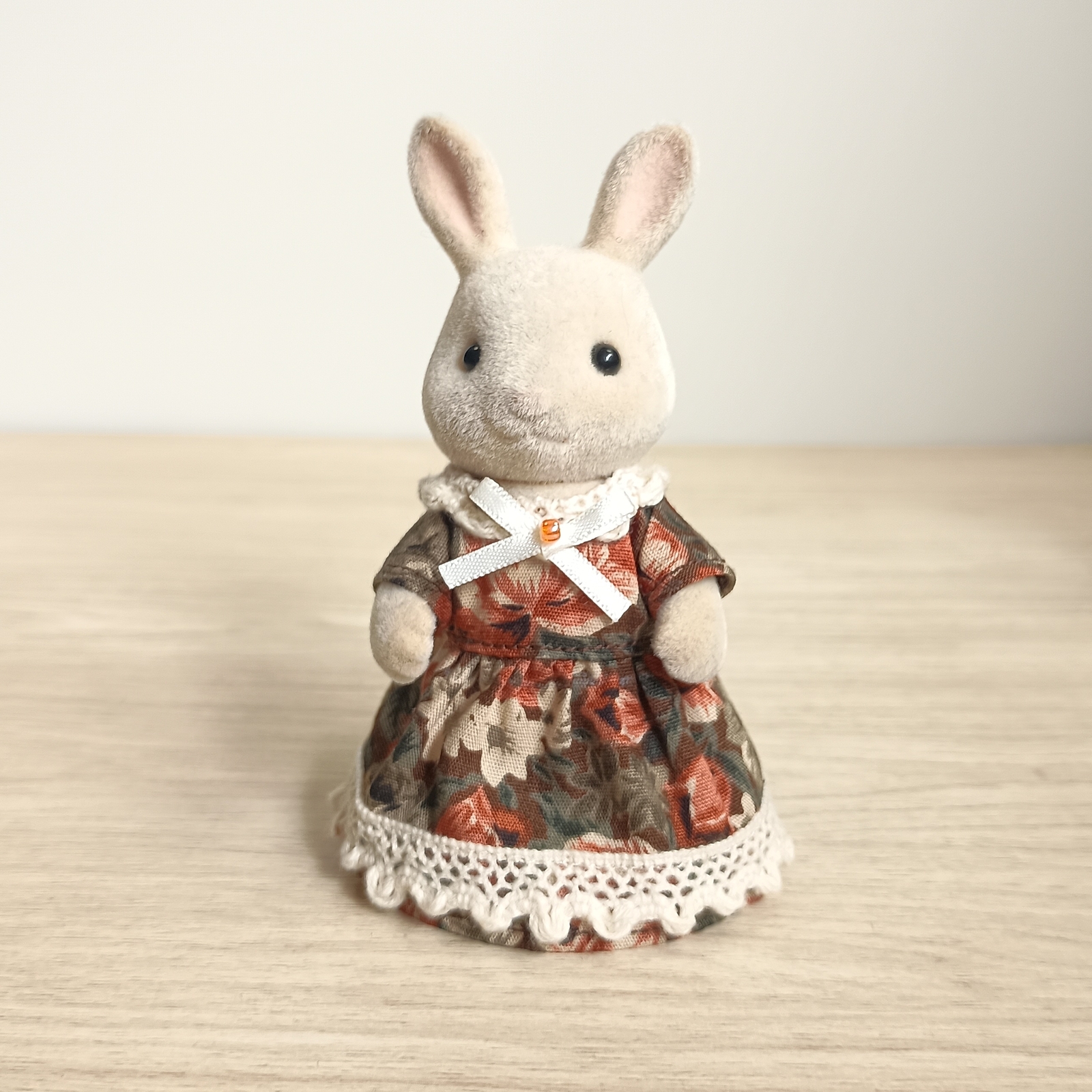 Sylvanian Families 娃娃服装 换装 碎花连衣裙 妈妈款