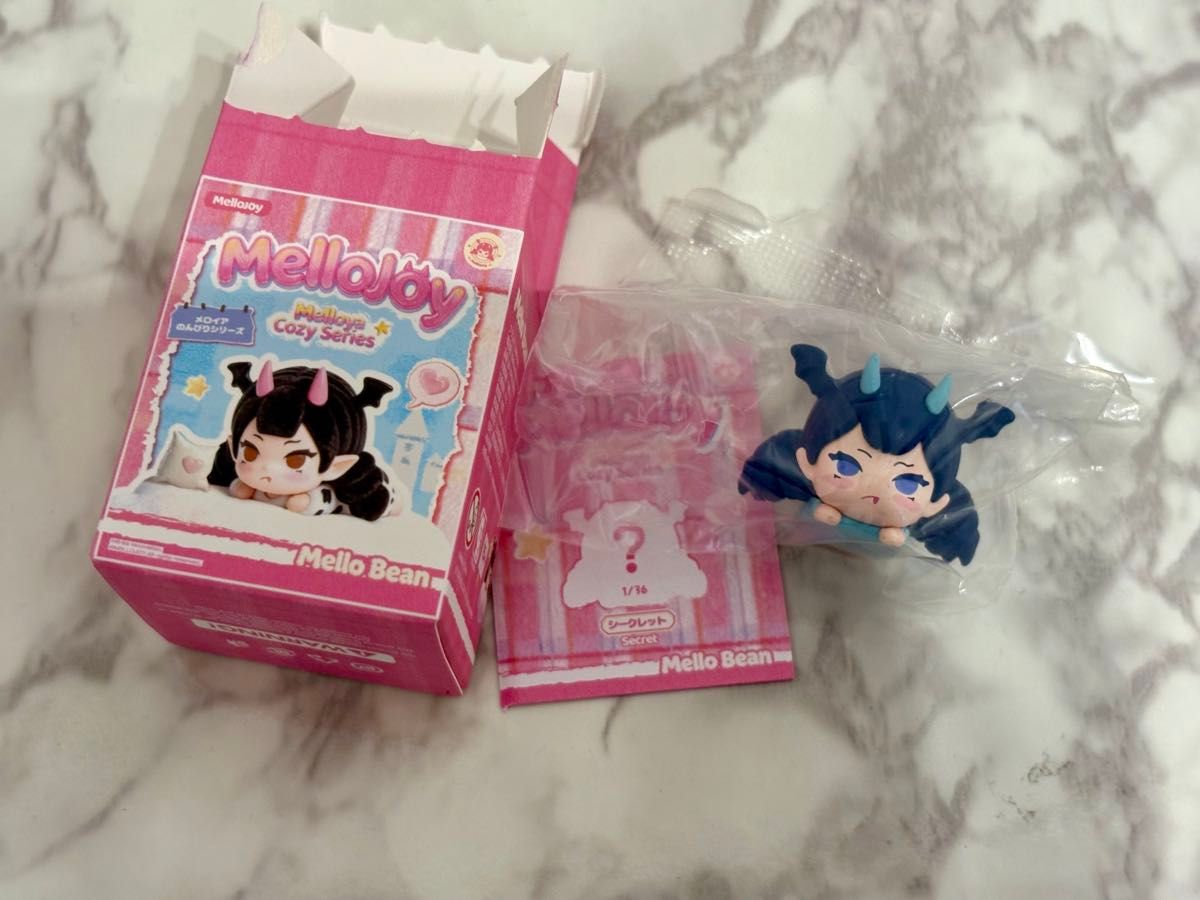 【24時間以内発送】Mellojoy メロイアのんびりシリーズ Mello Bean フィギュアブルー