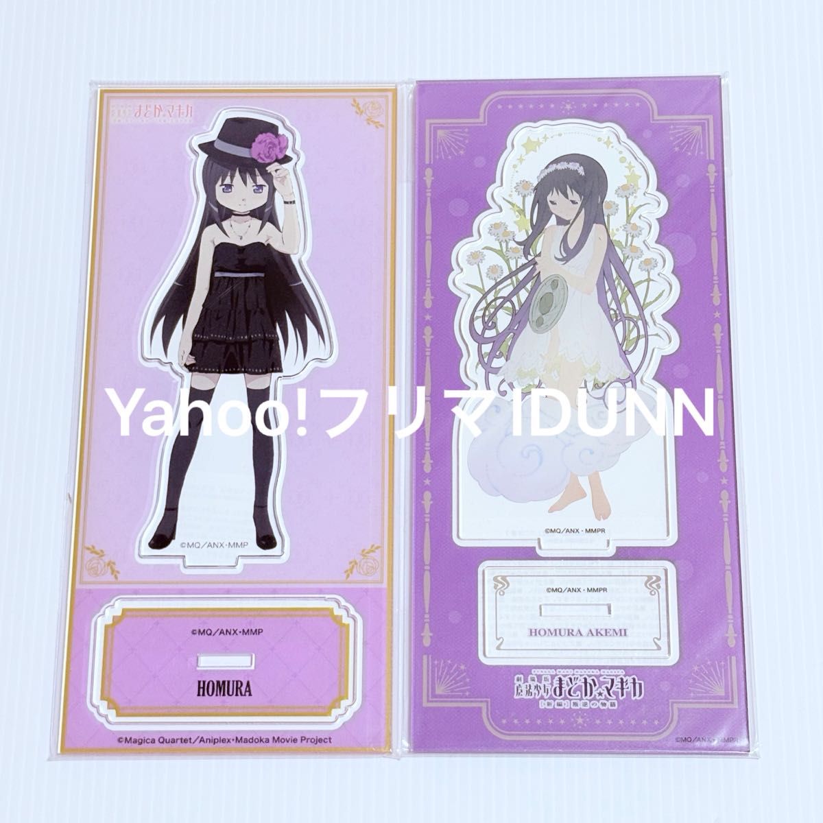 The Movie: Puella Magi Madoka Magica Acrylic Stand, Black Dress, Flowers, Homura Akemi, Action Figure, Anime Goods, Interior Decor, Animate, Film