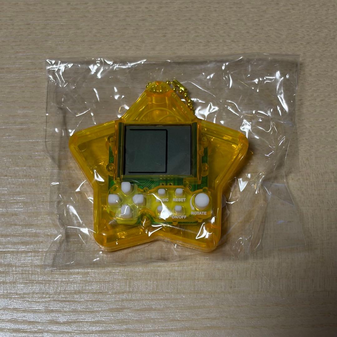 液晶迷你游戏机射击明星黄色