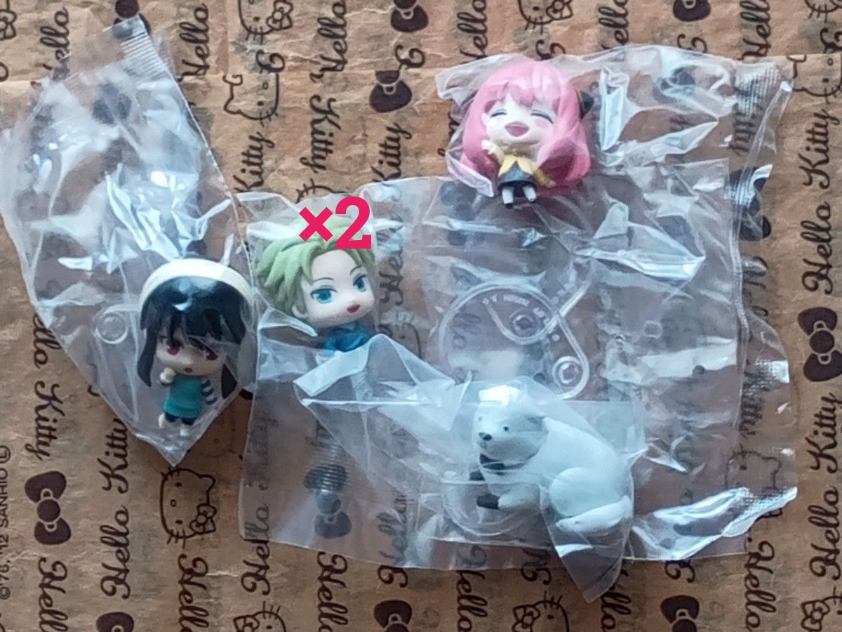 SPY×FAMILY スパイファミリー カプセルフィギュアコレクション3 全4種 コンプリート ロイド2個 ゆうパケットプラス