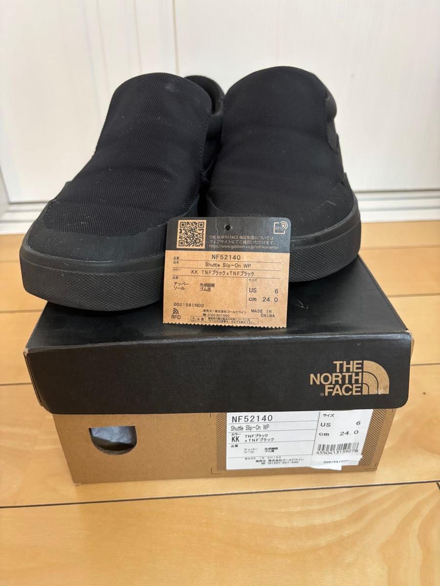 THE NORTH FACE Shuttle Slip-On24cmブラック