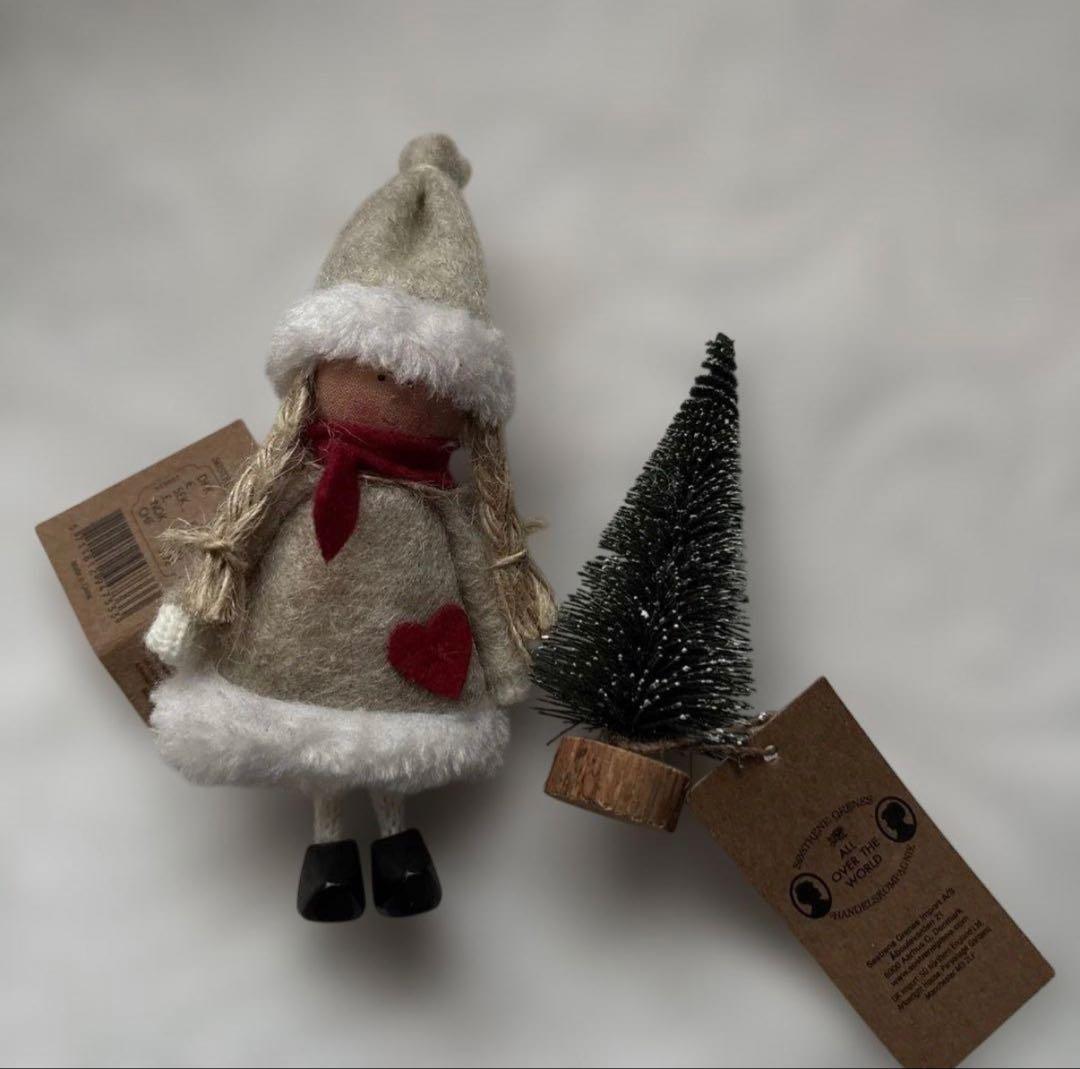 Söstrene Grene Ornament Doll Christmas Tree Set