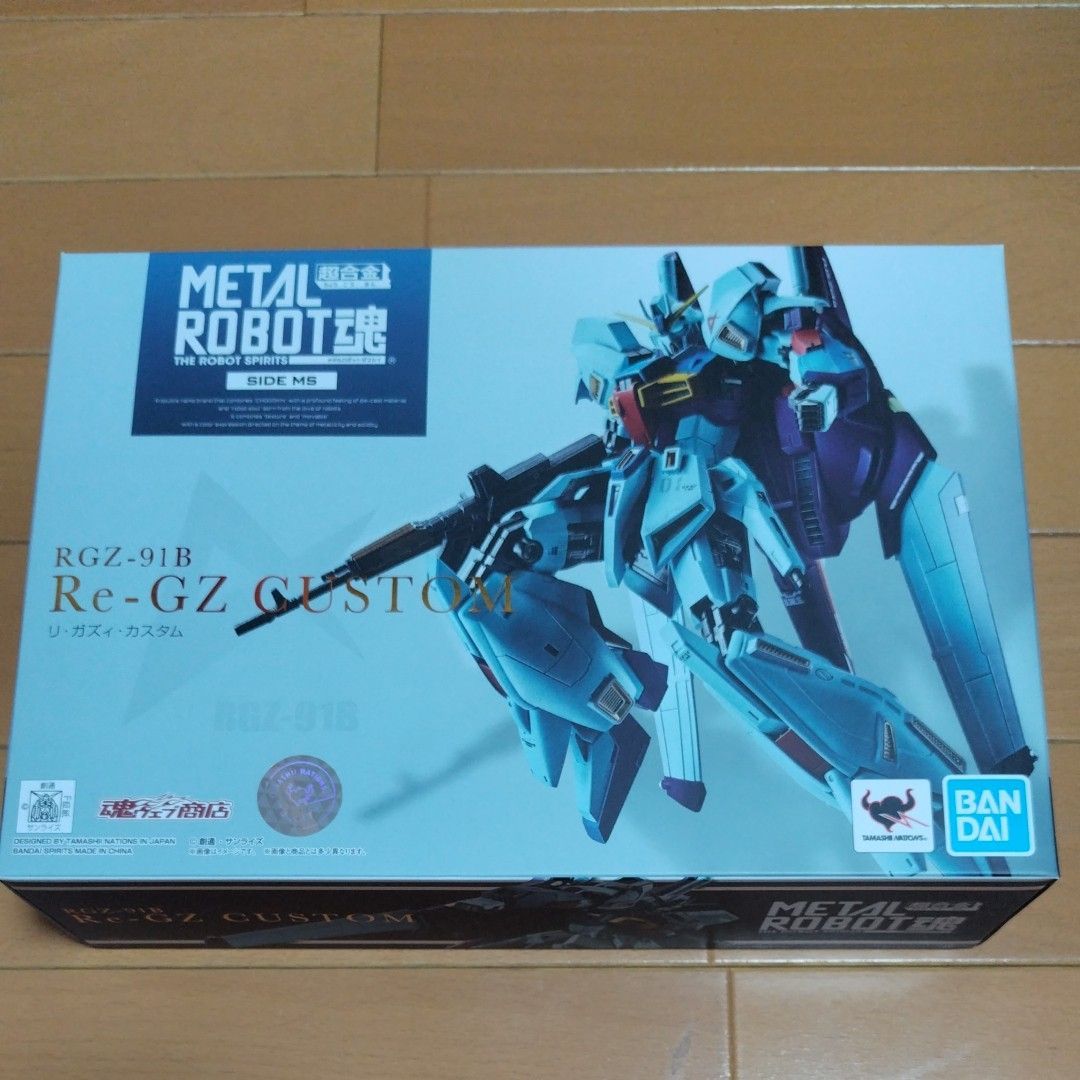 METAL ROBOT魂 SIDE MS RGZ-91B 利·加兹·定制版 附运输箱