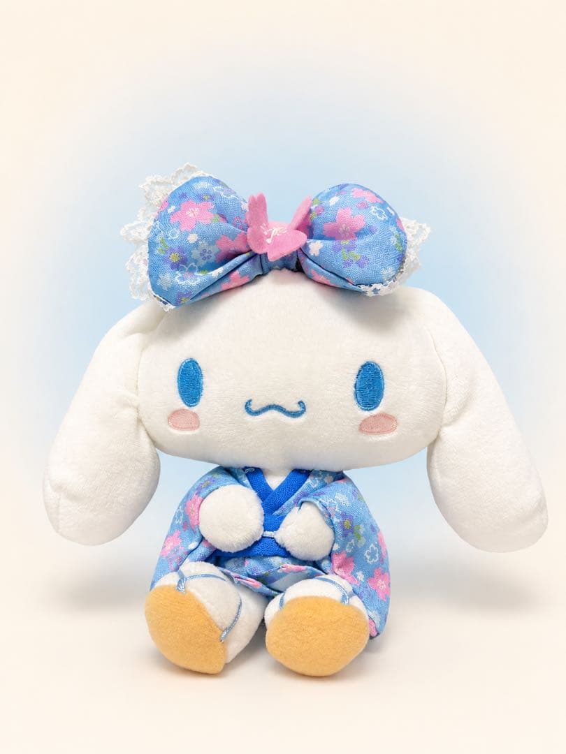 玉桂狗 樱花和服 毛绒玩具 二手