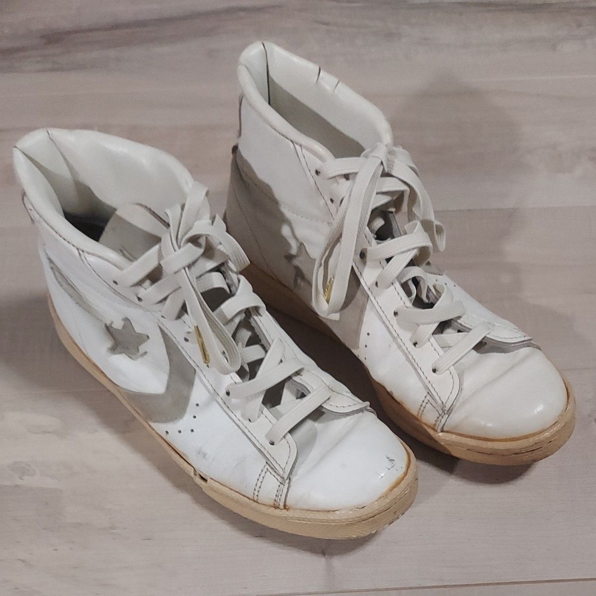 CONVERSE コンバース オールスター ハイカット スニーカー ホワイト レザー