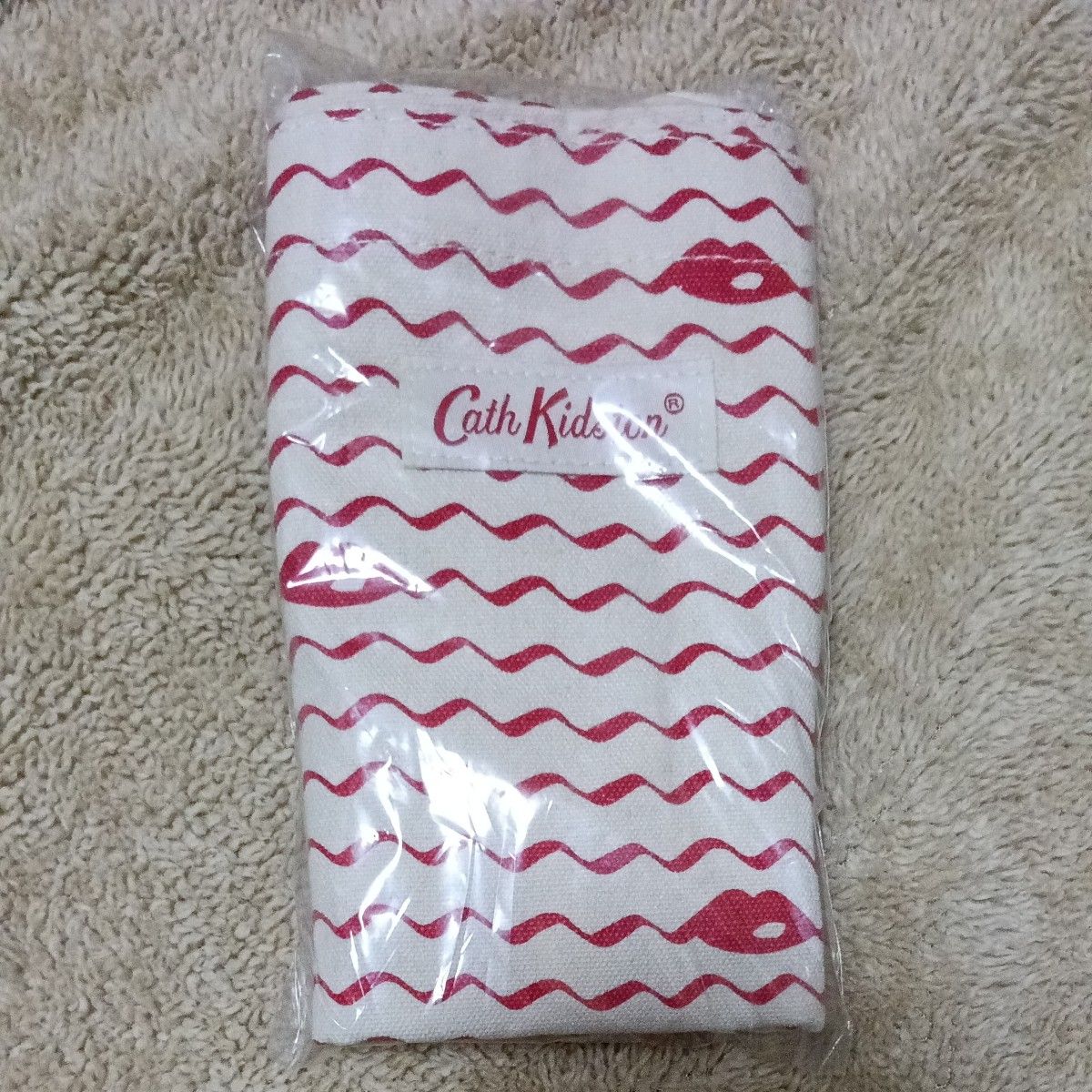 ☆全新未使用品 Cath Kidston 卡茜·基德斯顿 唇膏图案 托特包