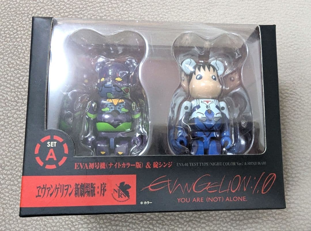BE@RBRICK 初号机&碇真嗣 SET A