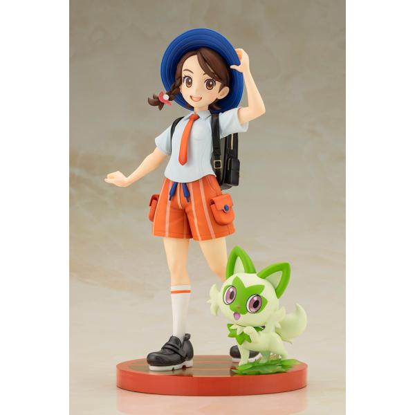コトブキヤ 『ポケットモンスター』シリーズ ARTFX J アオイ with ニャオハ 1/8スケール PVC製 塗装済み完成品 フィギュア