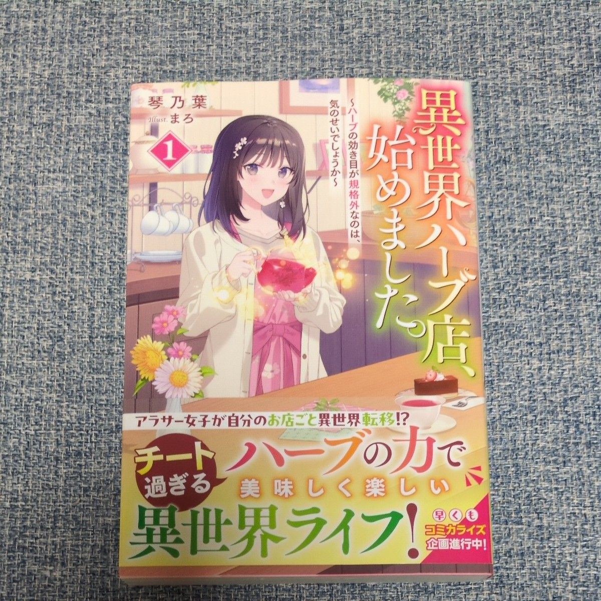 9月新刊　異世界ハーブ店、始めました。　ハーブの効き目が規格外なのは、気のせいでしょうか　１ （ＨＪ　ＮＯＶＥＬＳ） 琴乃葉／著