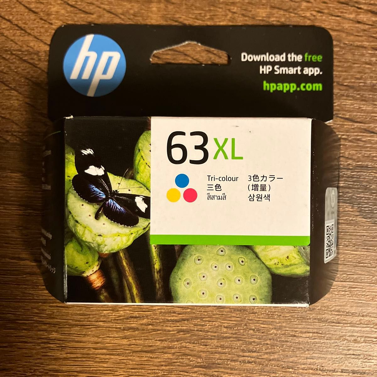 HP 63XL纯正墨盒3色彩色增量