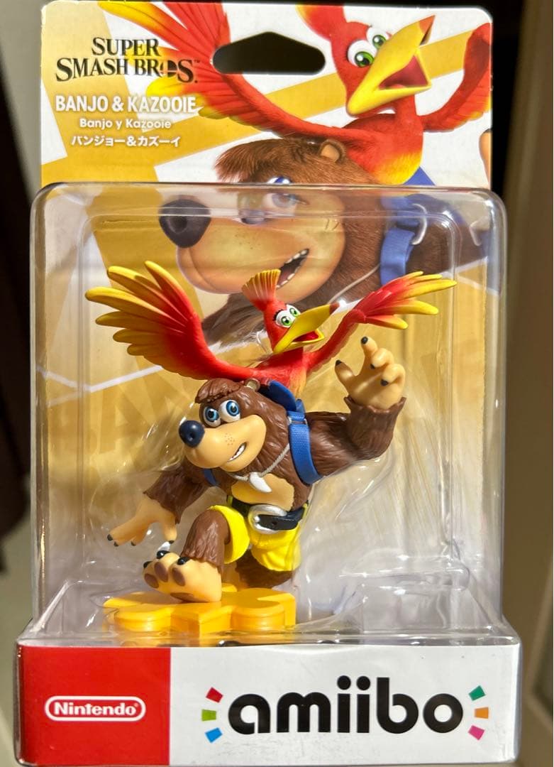 全新未拆封 amiibo 班卓熊&卡祖伊 Banjo Kazooie