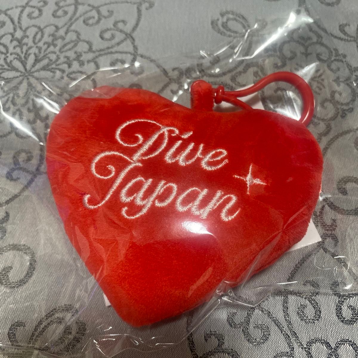 IVE DIVE JAPAN 会员限定抽奖 心形钥匙扣 DIVE JAPAN