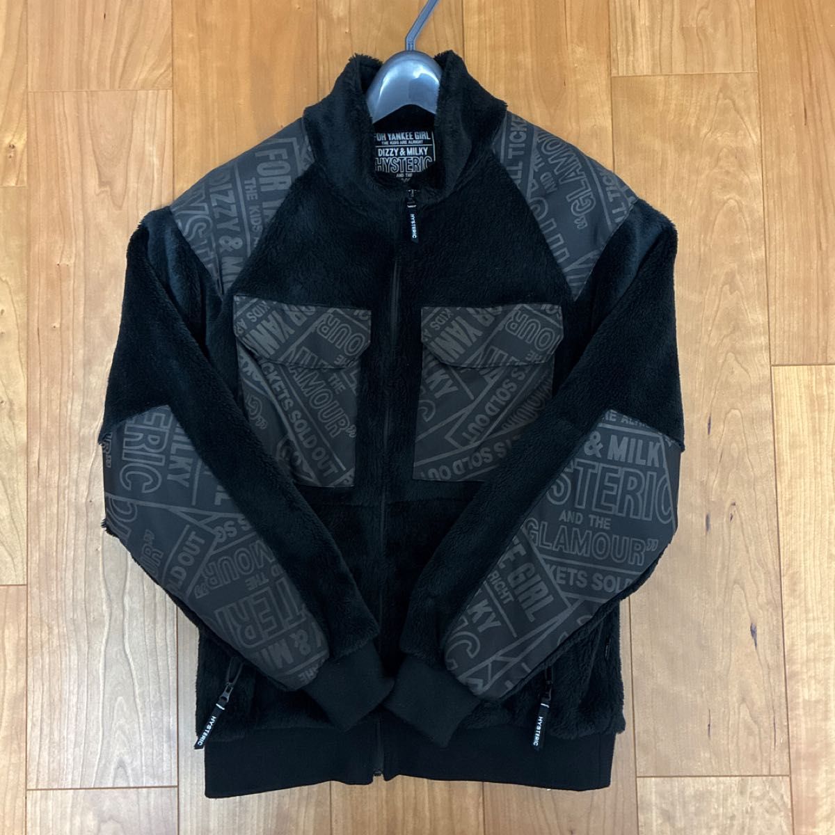 最终降价!Hysteric Glamour 抓绒夹克 M