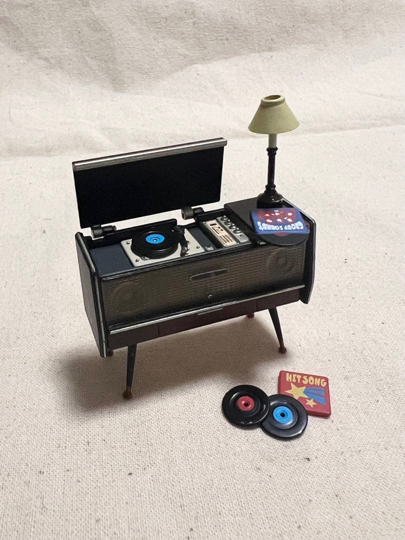 Record Player National Stereo Glico Retro Miniature Lighting