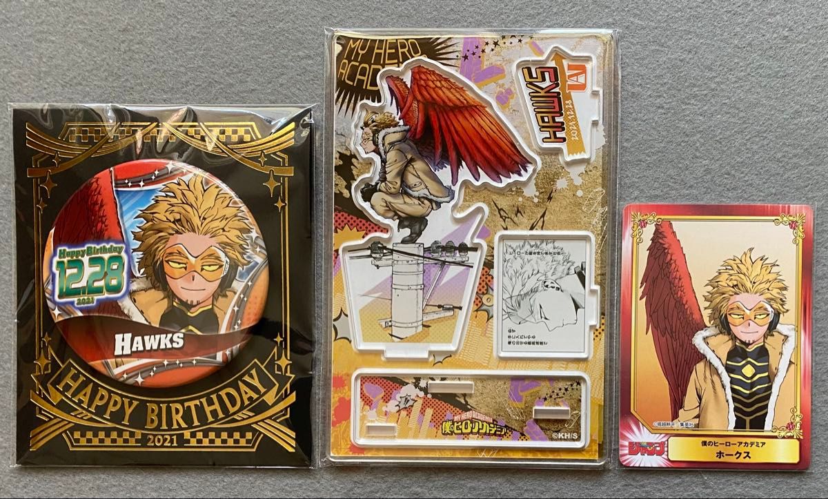 [Hiro Aka] Hawks/Diorama figure can badge card