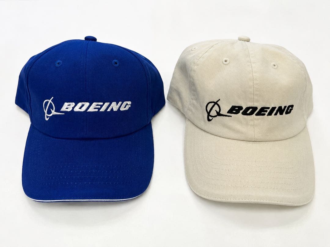 【未使用】BOEING 波音 帽子 蓝色/白色