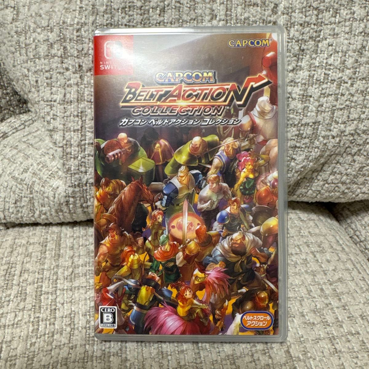 Nintendo Switch capcom皮带动作收藏