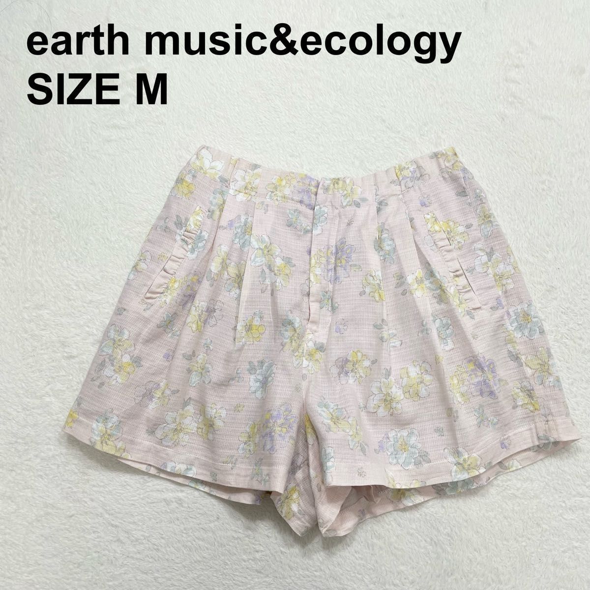 earth music&ecology アースミュージック&エコロジー 碎花短裤 梦幻可爱 公主风 Y2K(1101)