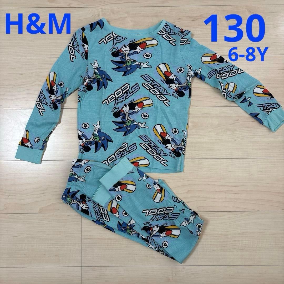 H&M ☆刺猬索尼克 睡衣 130