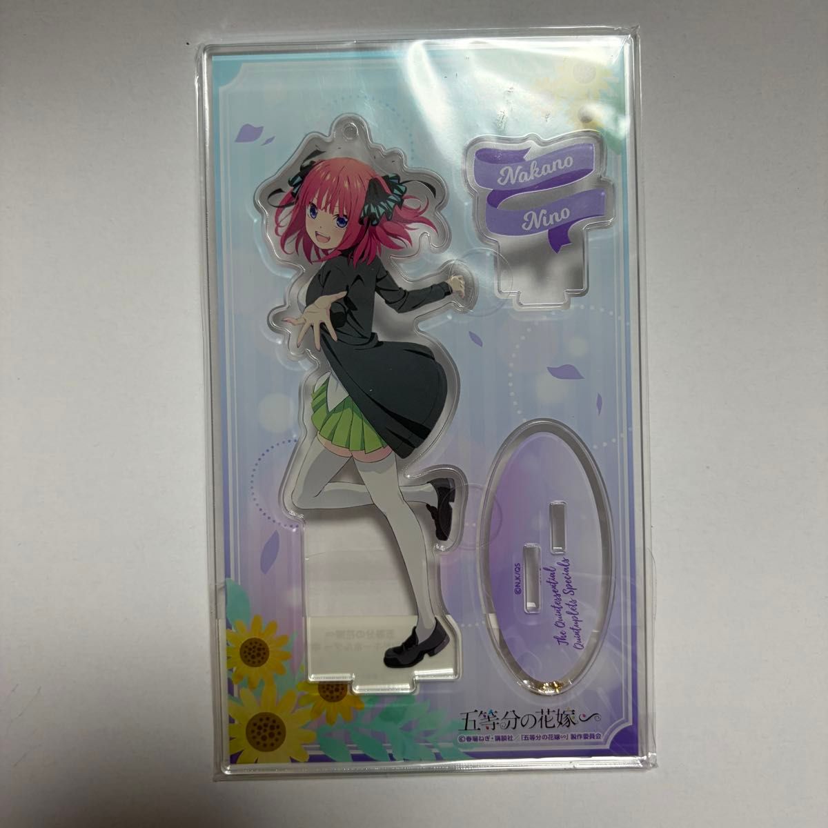 五等分的新娘 亚克力立牌钥匙扣 剧场版 中野二乃