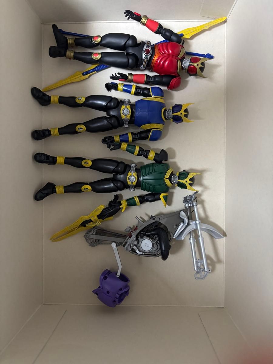 仮面ライダークウガ フィギュアライズ　(マイティー、ドラゴン、ペガサス、タイタン、アメイジング、バイク)まとめ