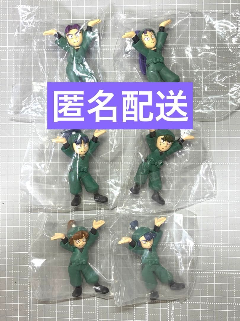 [Anonymous Shipping] Nintama Rantarō Pen Holder Complete Set (6th Grade) · Unopened Gacha Figure