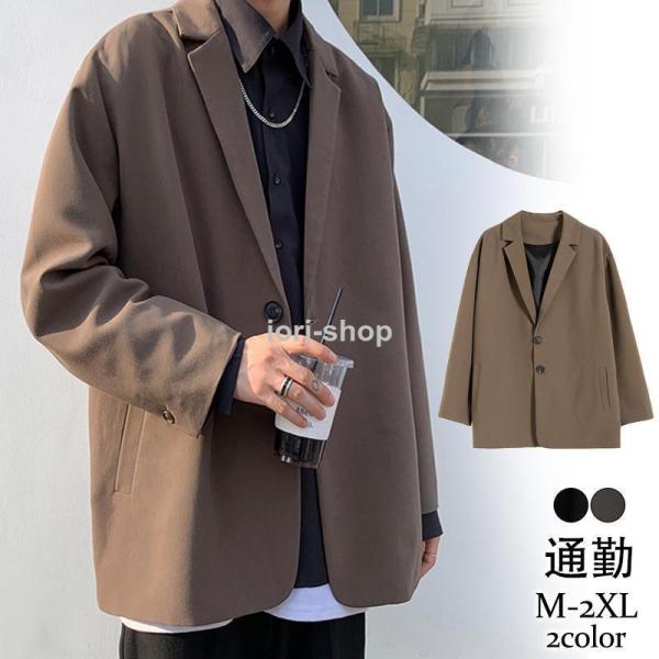 西装外套 男士 西装夹克 穿着休闲 长袖 外套 宽松 显瘦 男士服饰 春秋 通勤 时尚 街头风