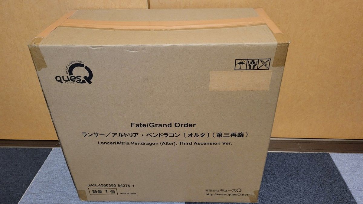 【已开封】KOTOZ Q Fate/Grand Order 兰斯洛特/阿尔托莉雅·潘德拉贡〔Alter〕(第三再临)手办