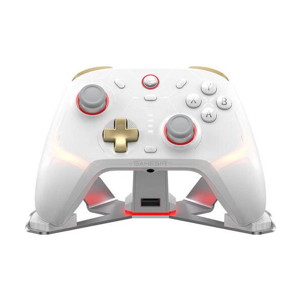 GameSir Cyclone2 Bundle White 有线/无线兼容游戏手柄 附带专用充电底座