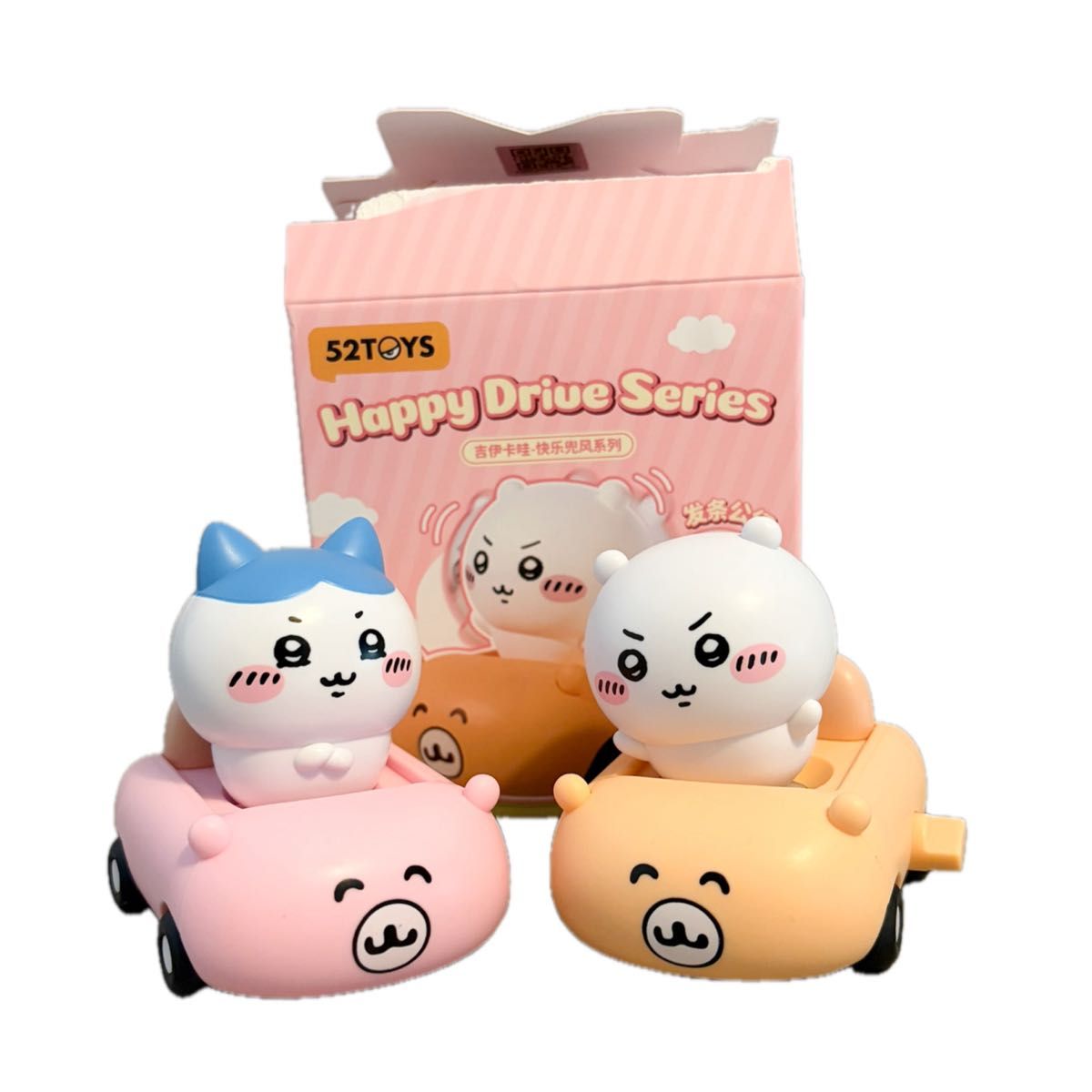 【紧凑型配送】52TOYS 吉伊卡哇 Happy Drive系列 发条式手办 2个套装 快乐驾驶