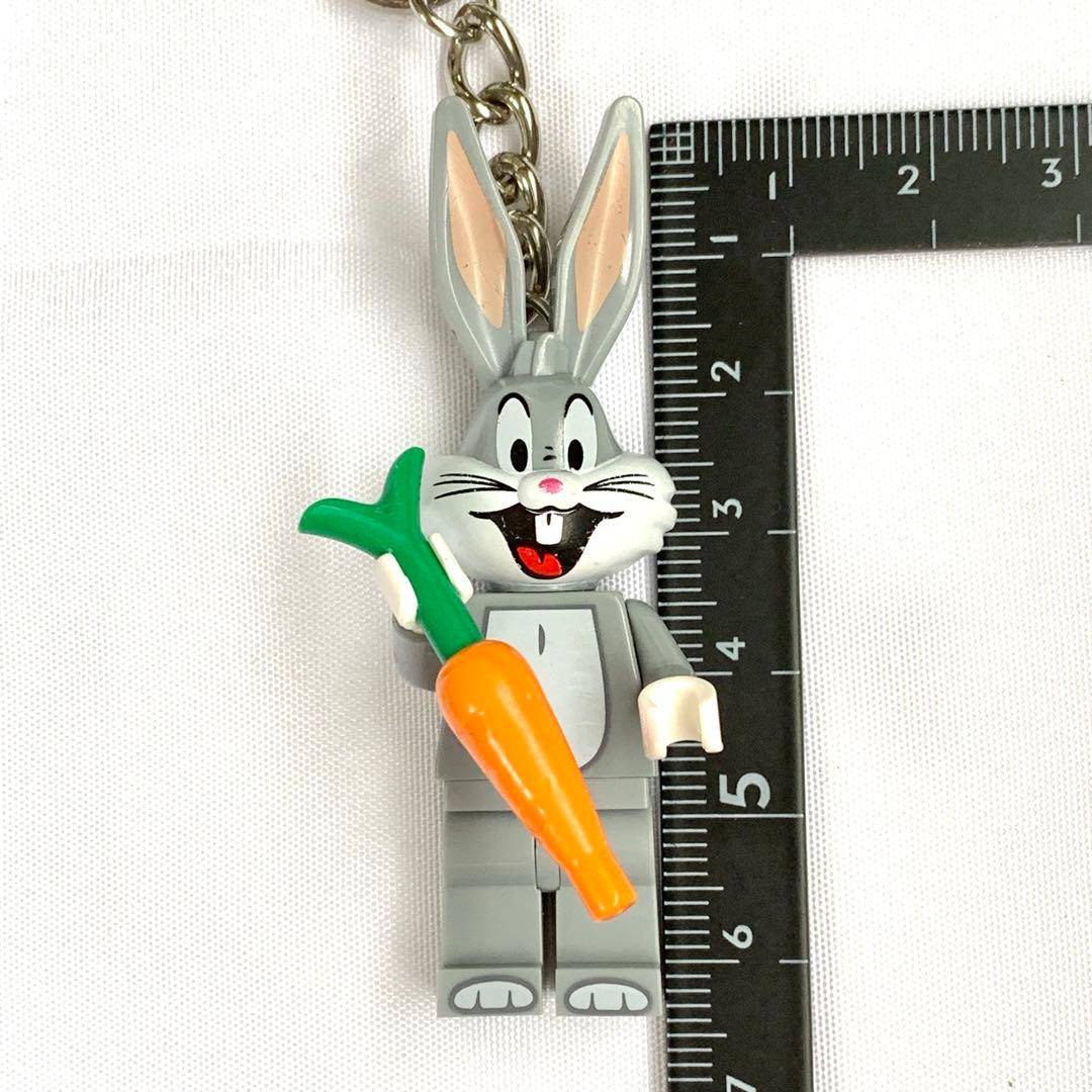 LEGO-style Keychain Bugs Bunny Looney Tunes