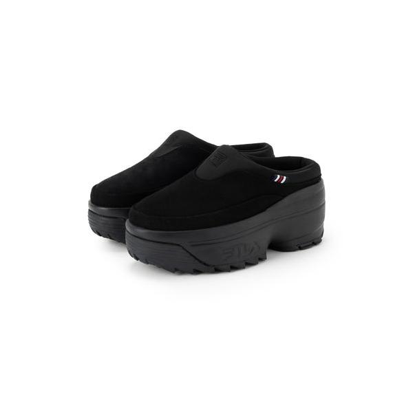 菲拉 FILA DISRUPTOR WEDGE MOC / 破坏者楔形莫克 / 厚底运动鞋（黑色）